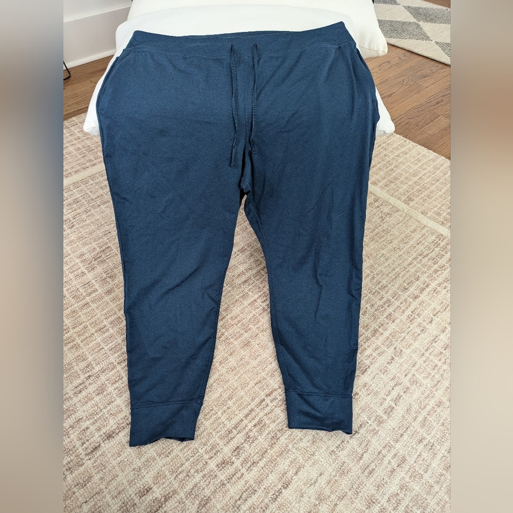 Patagonia women's navy blue joggers sz XL